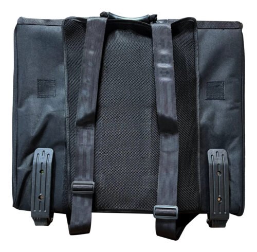 Funda Para Acordeon Tipo Mochila Base Rigida Y Ruedas Wotan - Imagen 2