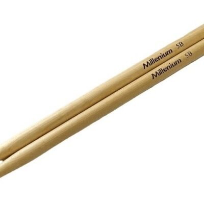 Par De Palillos Millenium Estandar 5B Punta Madera, Maple, Made In Germany M5B