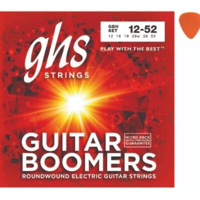 Encordado Ghs Guitarra Electrica Boomers® 6-String - 012-052 Gbh