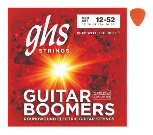 Encordado GHS Guitarra Electrica BOOMERS® 6-STRING - 012-052