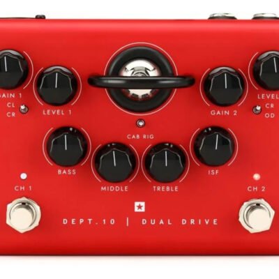 Pedal De Efecto Overdrive Valvular Blackstar Dept.10 Dual Ba195010