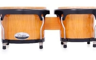 Bongos Parquer Custom Madera Natural Aro Negro 7 Y 8.5 C 2557085Nl