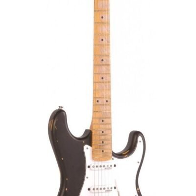 Guitarra Eléctrica Stratocaster Vintage V6 Relic Black V6Mrbk