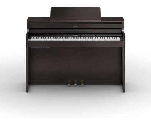 Piano Digital Con Mueble Roland Hp704dr Rosewood + Banqueta - Imagen 2