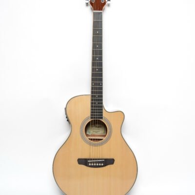 Guitarra Electroacústica Parquer Master Media Caja Con Corte Gac110Mclbeq4