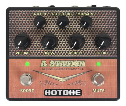 Hotone Ad20 Pedal Preamplificador Acústico A Station