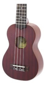 Ukelele Soprano Aria Cuerdas Aquila Caoba C/ Funda Acolchada Au1 - Imagen 2