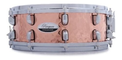 Tambor Redoblante Cobre Martillado A Mano 14x5 Cod. 471450