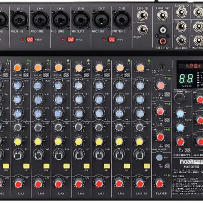 Consola Mixer Moon Mx10Pro 10 Canales-Usb 99 Efec. Bluetooth Mx10Pro