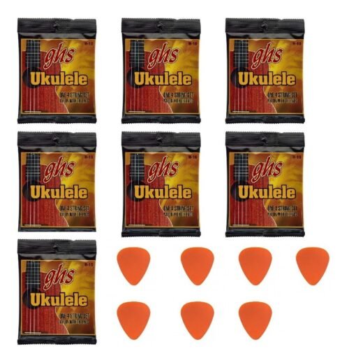 Encordado GHS Para Ukelele  Hawaiian D-Tuning,  Nylon