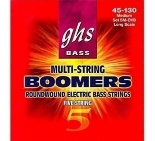 Ghs 5mdyb Encordado Para Bajo De 5 Cuerdas .045 105 Boomers