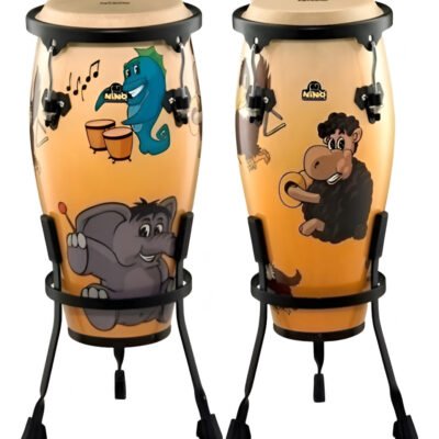 Meinl Nino089Mz Set De Congas De Madera 8 + 9 Para Niños Nino089Mz