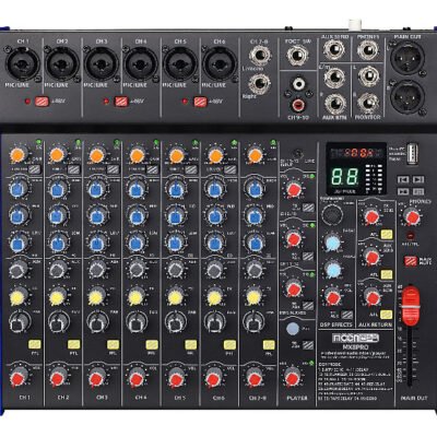 Consola Mixer Moon Mx8Pro 8 Canales-Usb 99 Efec. Bluetooth Mx8Pro