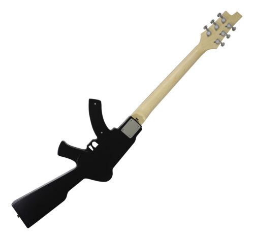 Guitarra Eléctrica Custom Color Negro Wotan Helheim-47-bk - Imagen 2