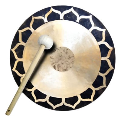 Lotus Gong Parquer 32'' 81Cm Dorado Martillado A Mano 99232