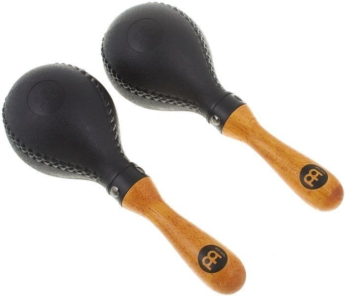 Maraca Plastica Negra Con Mango De Madera Meinl Pm2Bk Pm2Bk