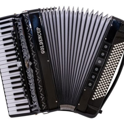 Acordeon Golden Cup Negro 120 Bajos 13+6+1 Reg Jh2012 Jh2012Bk