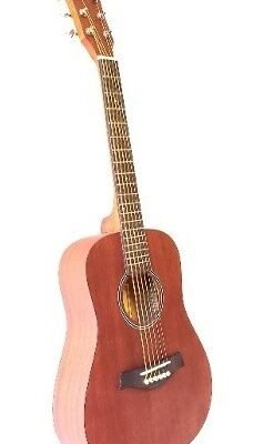 Guitarra Acustica Parquer Mini Baby 34  Marron Oscuro Ga340M