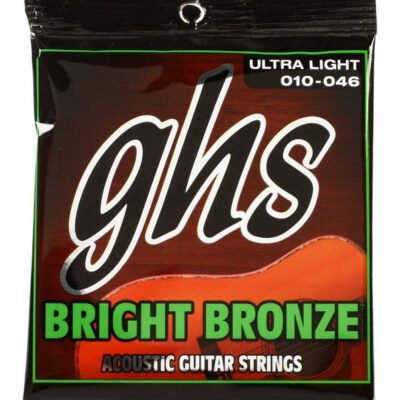 Encordado Ghs Para Guitarra Acusticabright Bronze™ - 010-046 Bb10U