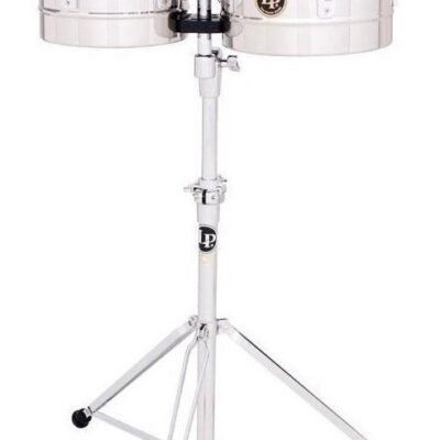 Lp Lp272S Timbalitos De Acero Tito Puente Con Soporte Ip-Lp-Lp272S