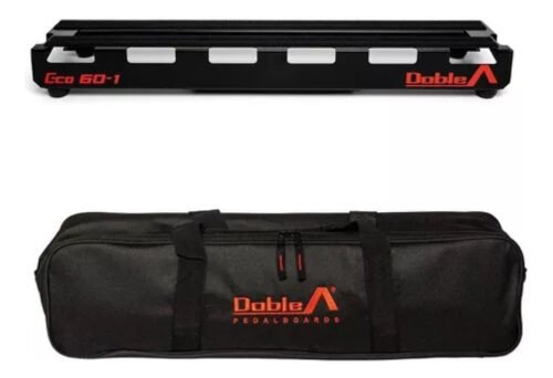 Pedalboard Doble A Eco 60-1 + Bolso Plataforma Base Pedales