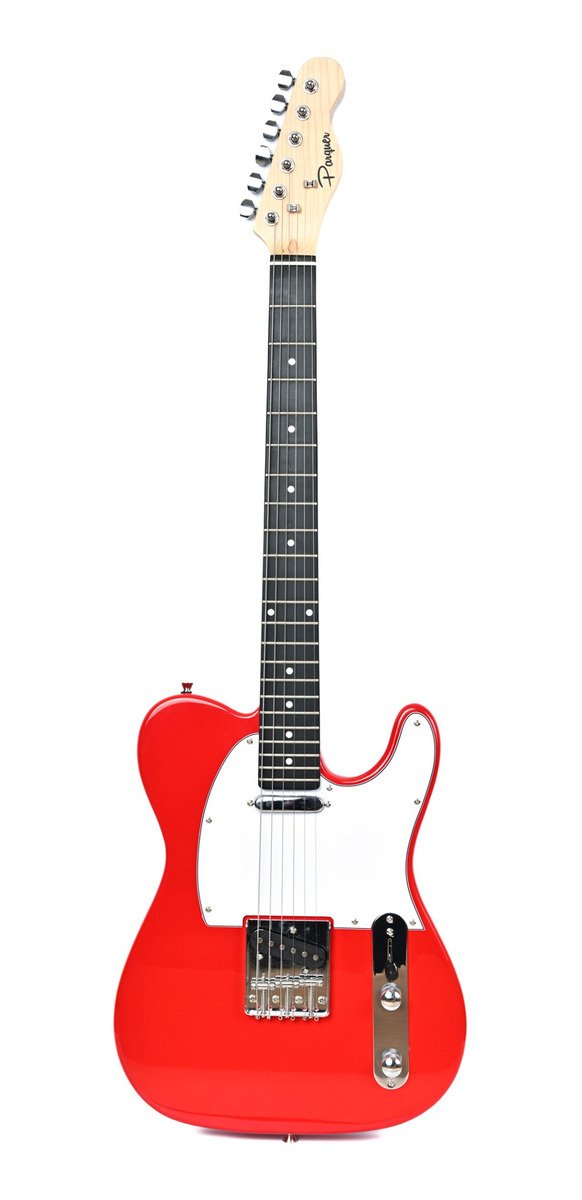 Guitarra Eléctrica Parquer Telecaster Roja Tl100Rd Tl100Rd