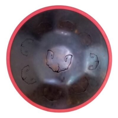 Steel Butterfly Parquer Metal 9 Notas 20 Pulgadas Funda Steeldrum