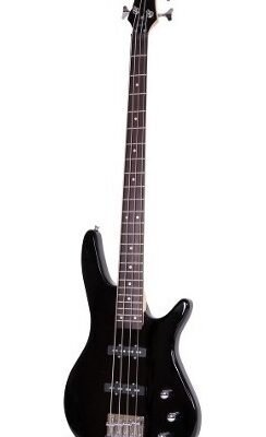 Bajo Electrico Parquer Jazz Bass Negro Con Funda Bj100Bk