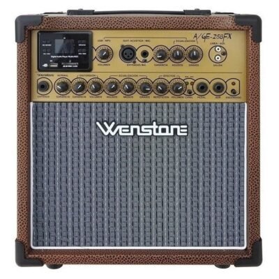 Wenstone A/Ge-258Fx Amplificador Guitarra 25 W Usb Sd Mp3 Fm A/Ge 258 Fx