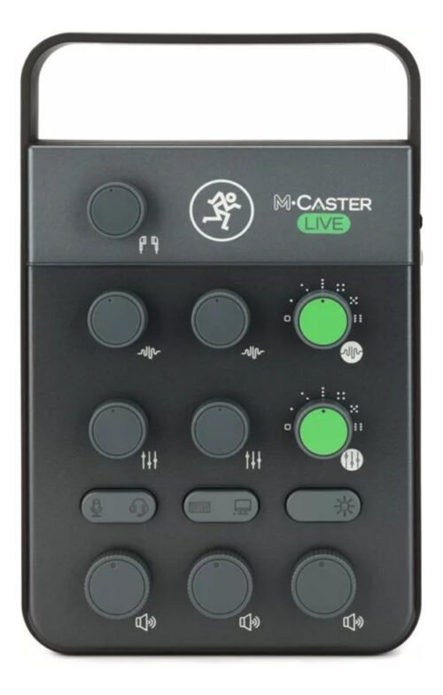 Consola Mixer Portable Streaming Mackie M-caster Live