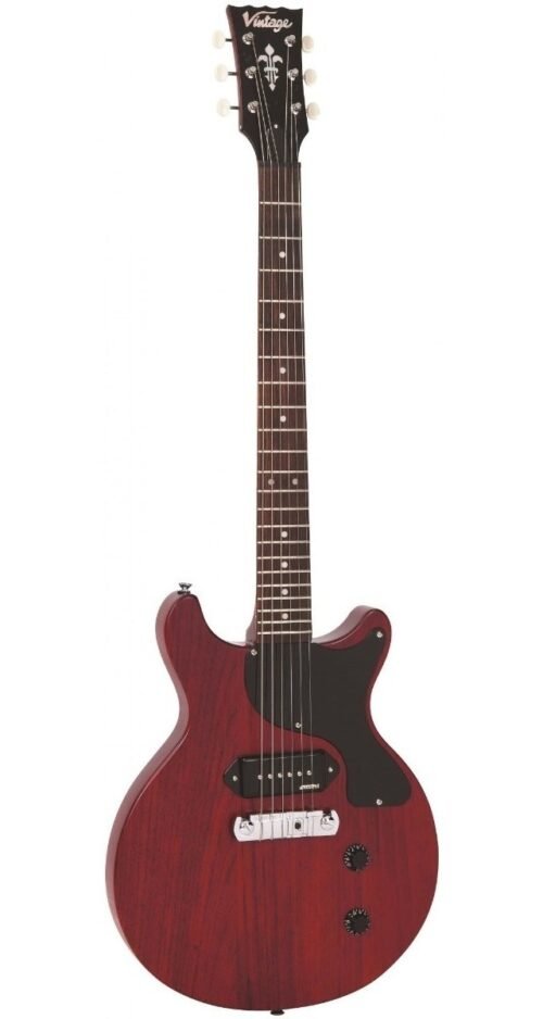 Guitarra Eléctrica Les Paul Double Cut Vintage Vr130 Cherry