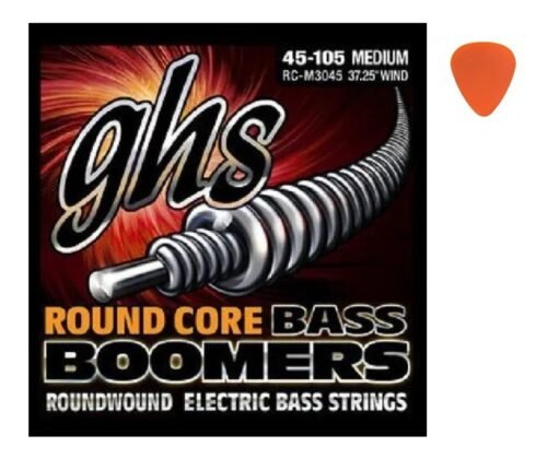 Encordado GHS Para Bajo* ROUND CORE BASS BOOMERS 045-105