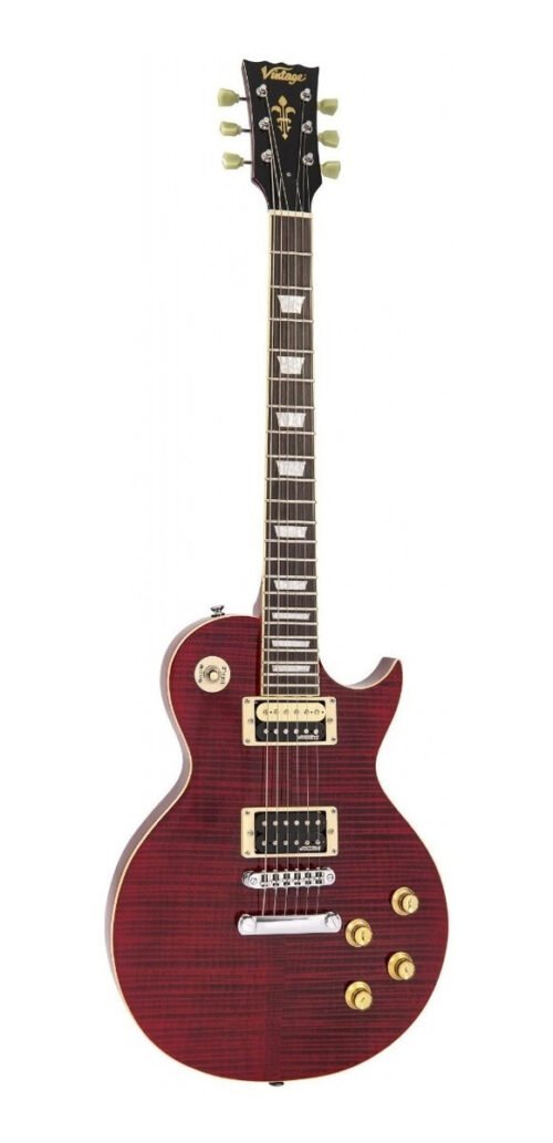 Guitarra Eléctrica Les Paul Vintage V100 Wine Red