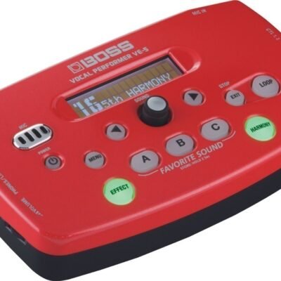 Boss Ve5 Pedal De Efectos Voz Con Armonizador Rojo Pd-Rl-Ve5Rd