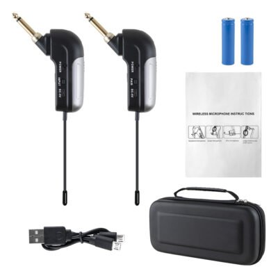 Microfono Inalambrico Guitarra/Bajo Plug Recargable Kx-868