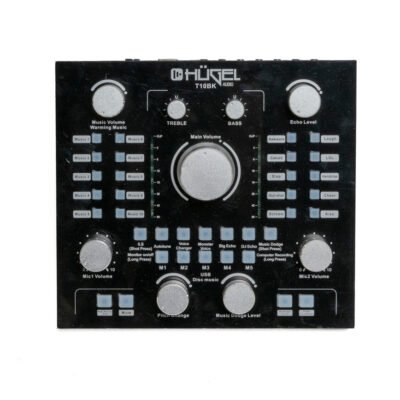 Interfaz De Audio Hügel Bk Usb Grabacion Bluetooth Streaming T10Bk