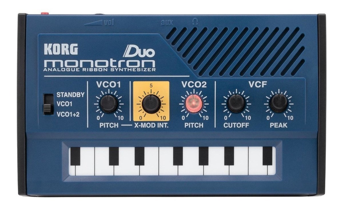 Mini Sintetizador Analógico Korg Monotron Duo 100012117000