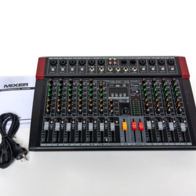 Consola Digital Mixer 12 Canales Parquer Profesional Audio Kg-Vmx120