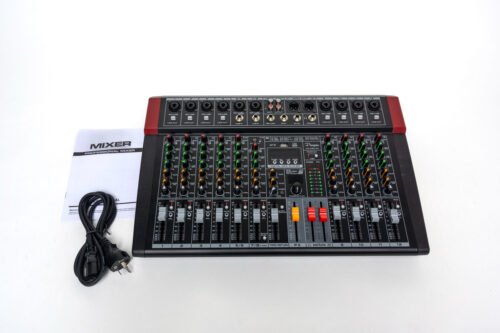 Consola Digital Mixer 12 Canales Parquer Profesional Audio