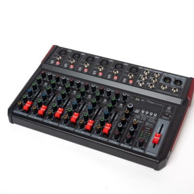 Consola Mixer Parquer Kg-Fm10 10 Canales (10Ch) Kg-Fm10