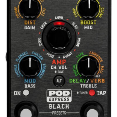 Pedalera Multiefectos Line 6 Pod Express Black Metal 99-060-3300