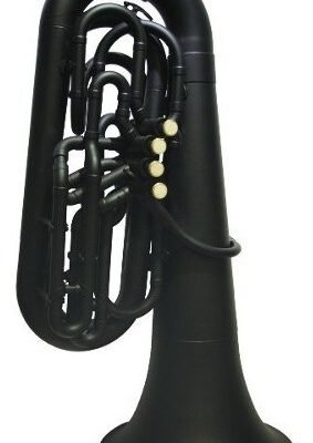 Tuba Plástica Negra En Bb (Sib) Parquer C/ Funda Ptb-200