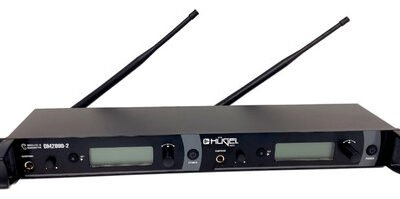 Sistema De Monitoreo In Ear Dos Canales Hugel Dm2000-2
