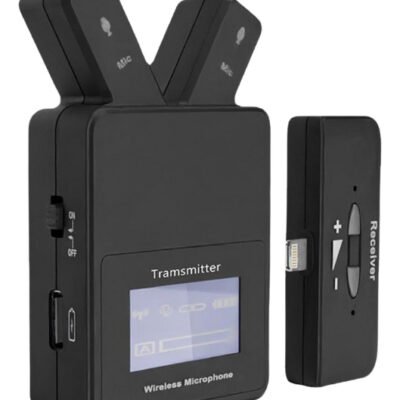 Kit Micrófono Cardiode Corbatero Inalámbrico Hügel W108