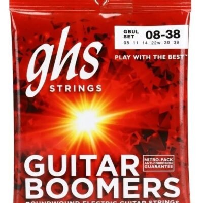Encordado Ghs Guitarra Electrica Boomers® 6-String - 008-038 Gbul