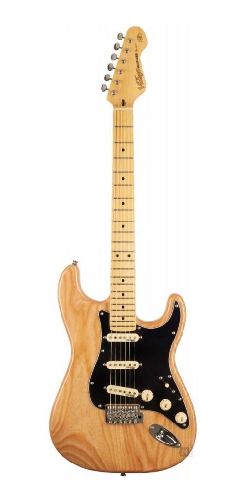 Guitarra Eléctrica Stratocaster Vintage V6 Natural Ash