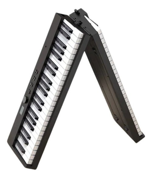 Teclado Plegable Parquer 88 Teclas Sensitivo 7/8 Midi
