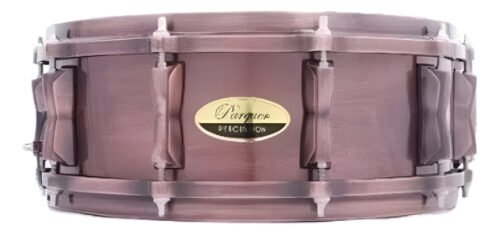 Tambor / Redoblante Cobre Con Aros De Bronce 14x5