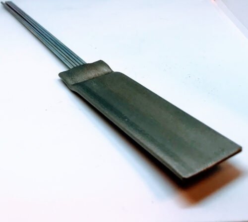 Guira Metalica Grande Con Raspador - Imagen 3
