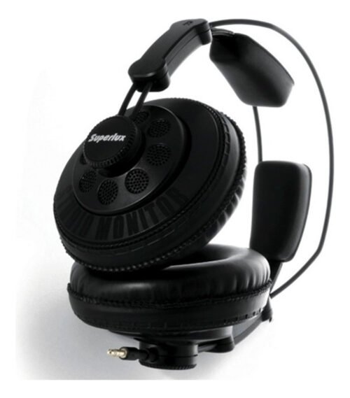 Auricular Semiabierto Superlux Hd668b + Repuesto Almohadilla